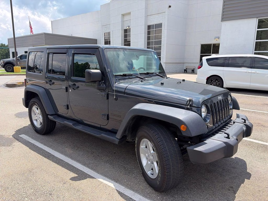 2016 Rhino Clearcoat Jeep Wrangler Unlimited Sport 4X4 SUV