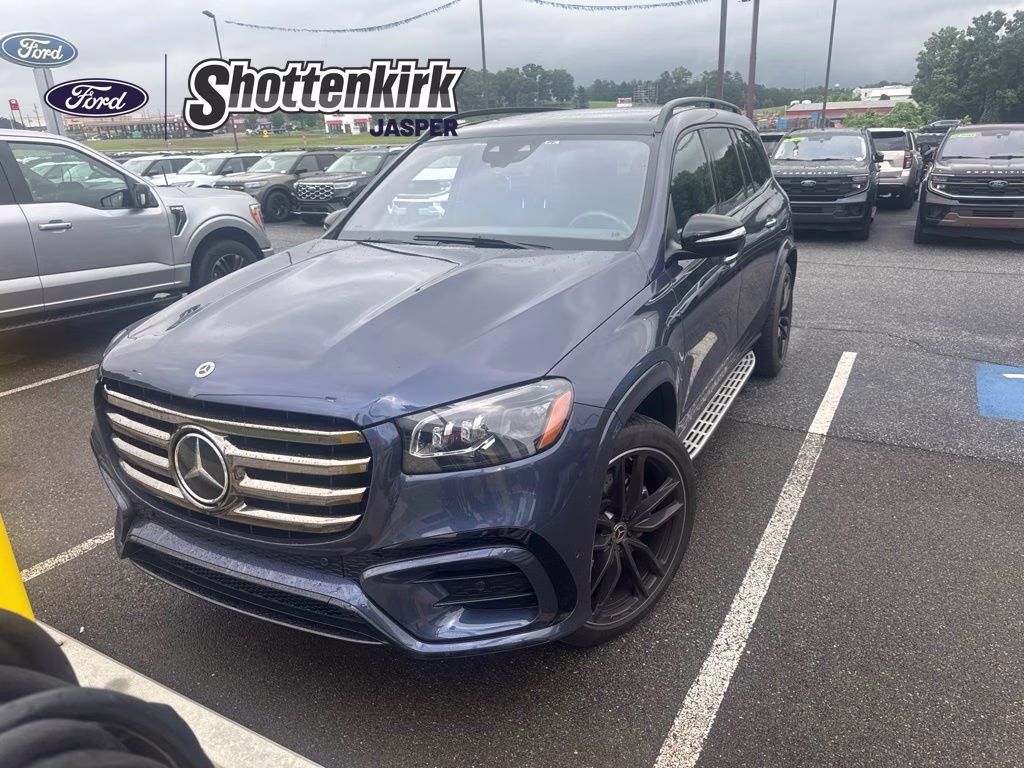2024 Twilight Blue Metallic Mercedes-Benz GLS GLS 450 AWD SUV