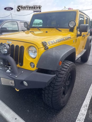 2015 Baja Yellow Clearcoat Jeep Wrangler Unlimited Rubicon 4X4 SUV