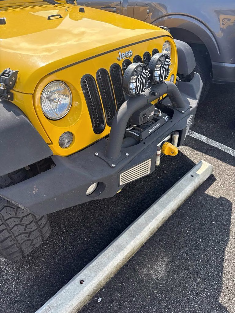 2015 Baja Yellow Clearcoat Jeep Wrangler Unlimited Rubicon 4X4 SUV