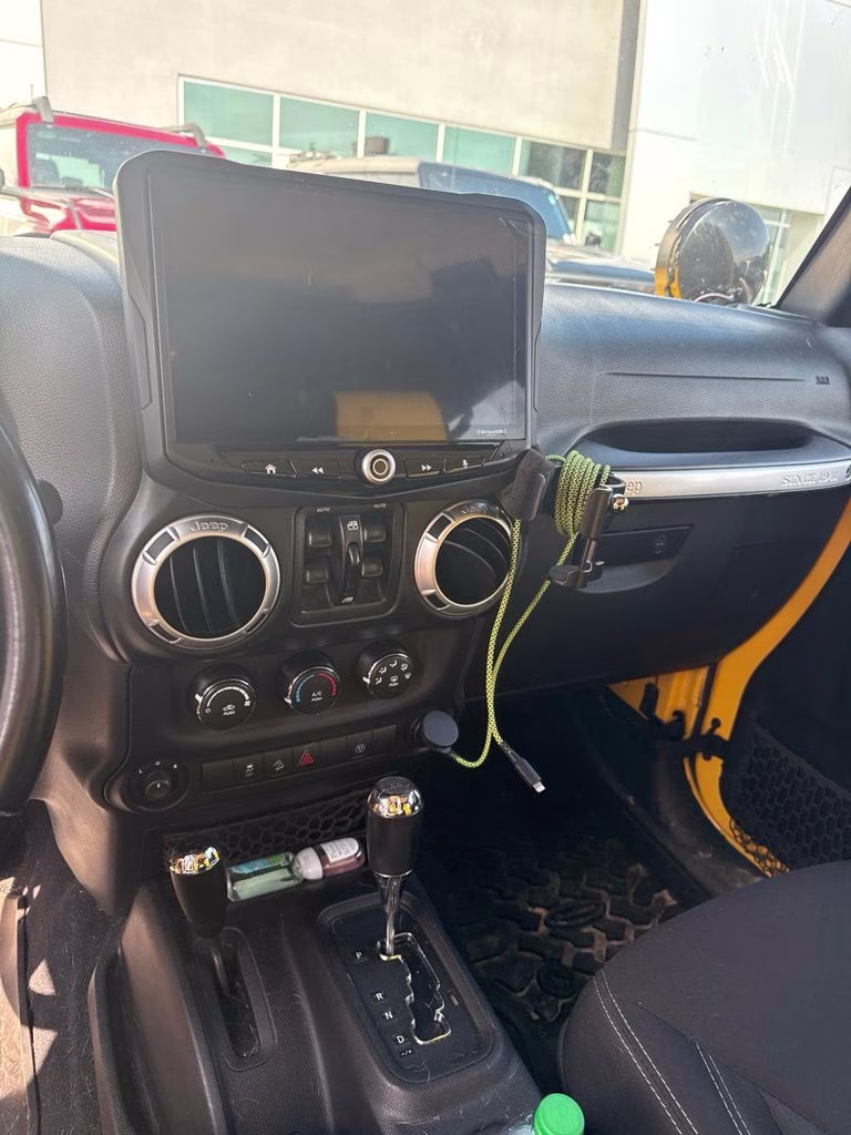 2015 Baja Yellow Clearcoat Jeep Wrangler Unlimited Rubicon 4X4 SUV
