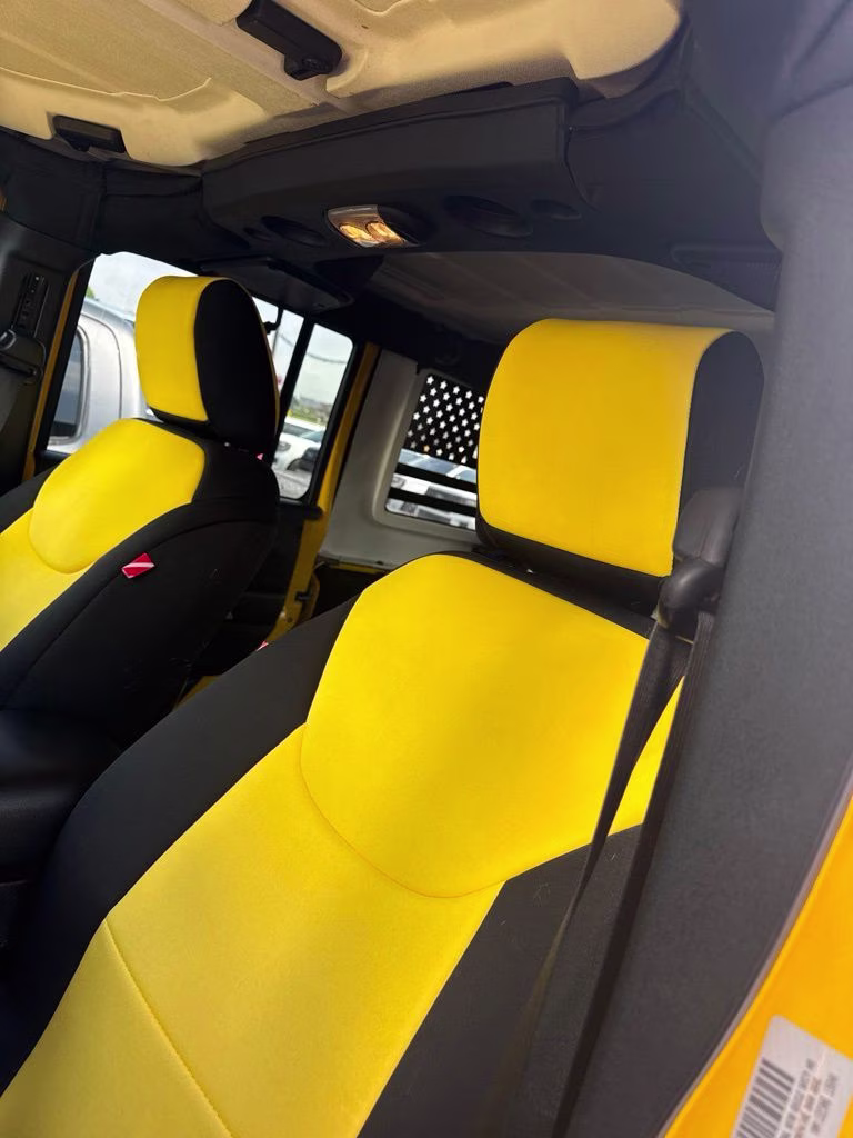 2015 Baja Yellow Clearcoat Jeep Wrangler Unlimited Rubicon 4X4 SUV