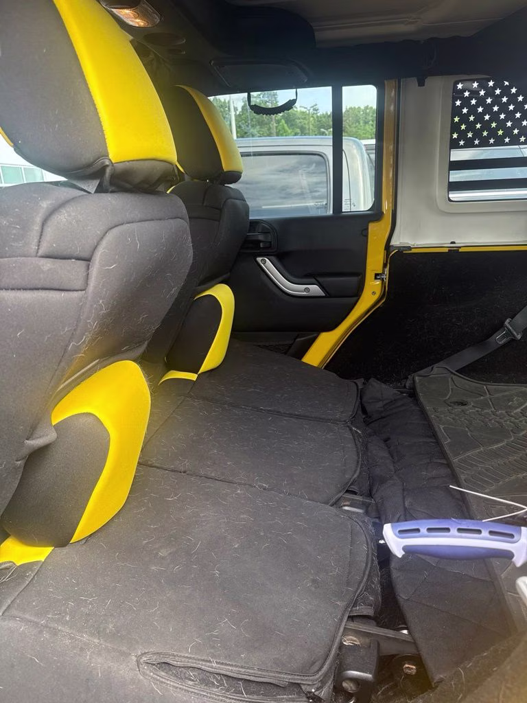 2015 Baja Yellow Clearcoat Jeep Wrangler Unlimited Rubicon 4X4 SUV