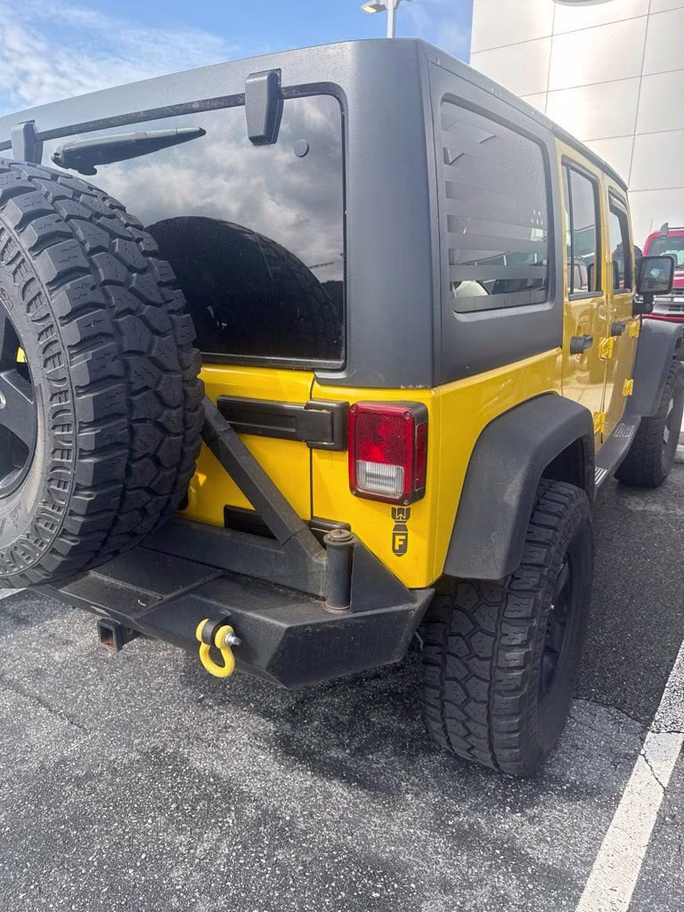 2015 Baja Yellow Clearcoat Jeep Wrangler Unlimited Rubicon 4X4 SUV