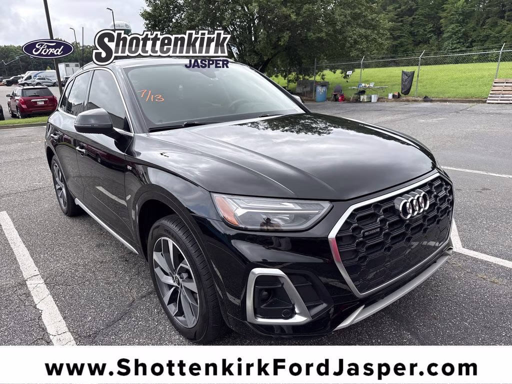 2023 Brilliant Black Audi Q5 45 S line Premium AWD SUV