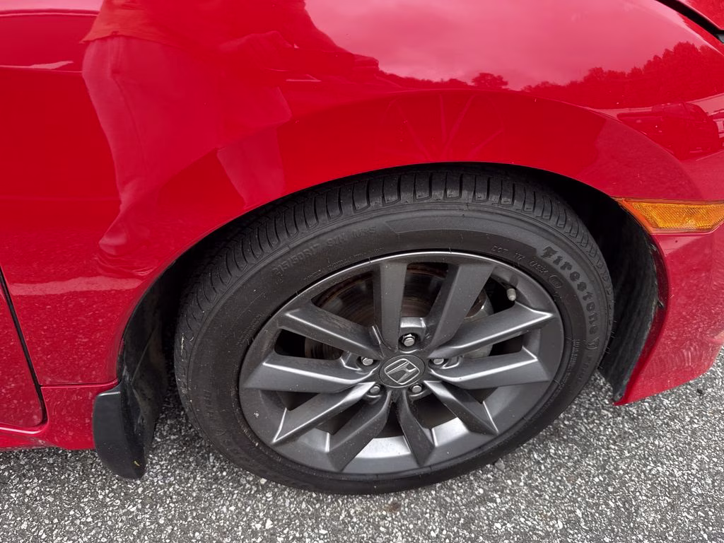 2021 Rallye Red Honda Civic EX FWD Sedan