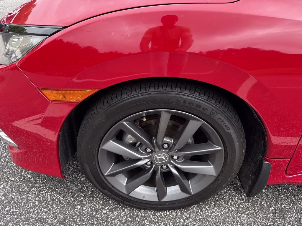 2021 Rallye Red Honda Civic EX FWD Sedan