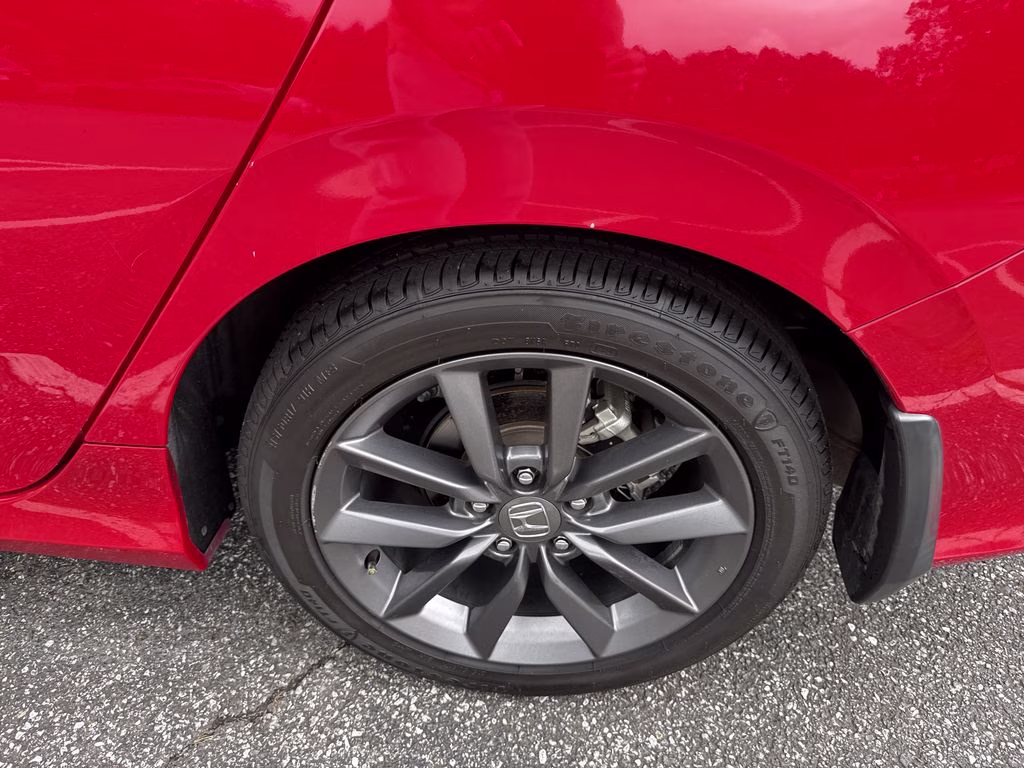 2021 Rallye Red Honda Civic EX FWD Sedan