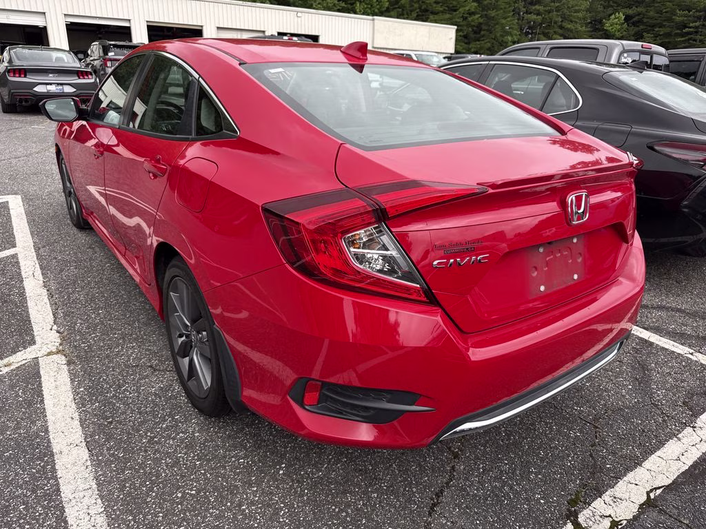 2021 Rallye Red Honda Civic EX FWD Sedan
