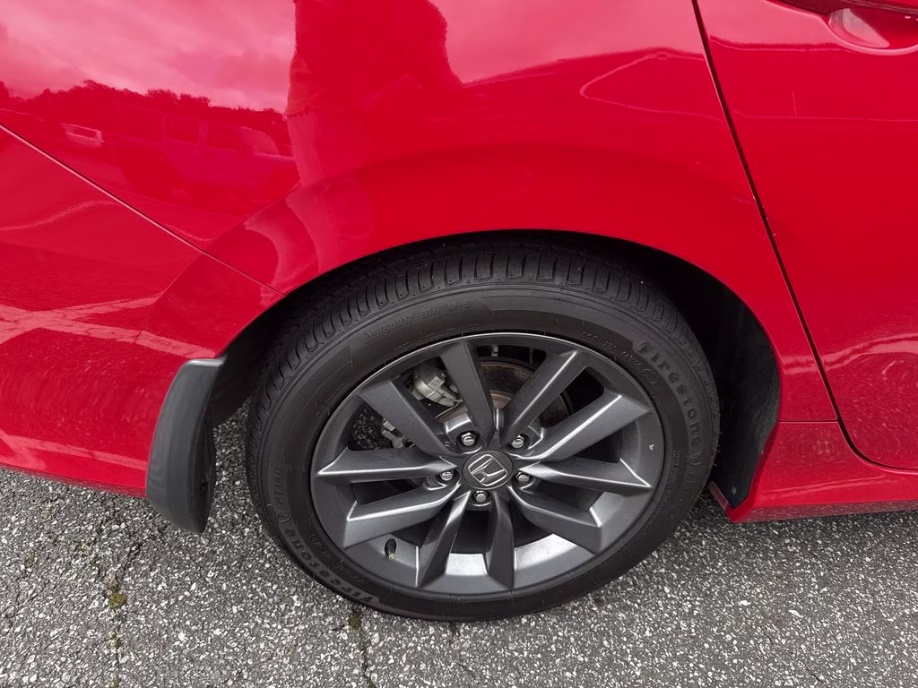 2021 Rallye Red Honda Civic EX FWD Sedan