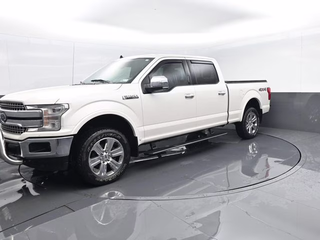 2019 White Ford F-150 4X4 Truck