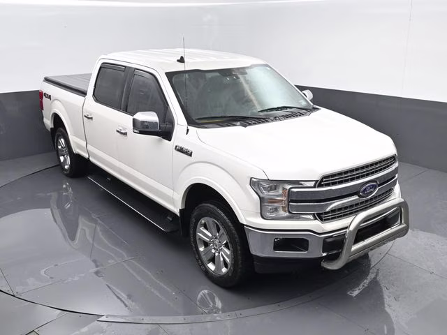 2019 White Ford F-150 4X4 Truck