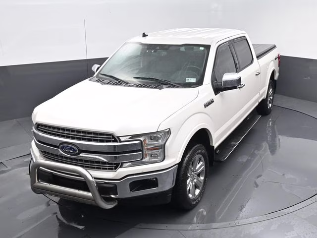 2019 White Ford F-150 4X4 Truck