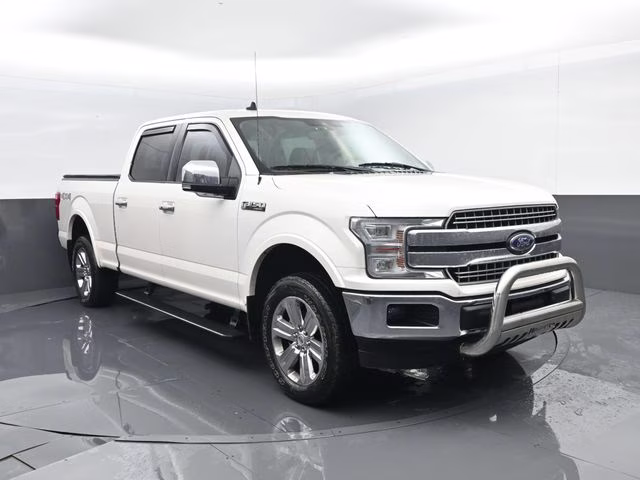 2019 White Ford F-150 4X4 Truck