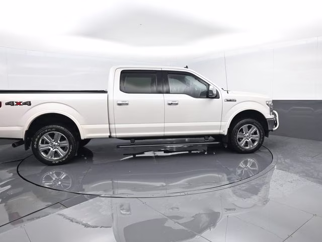 2019 White Ford F-150 4X4 Truck