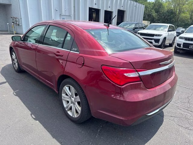 2013 Deep Cherry Red Crystal Pearlcoat Chrysler 200 LX FWD Sedan