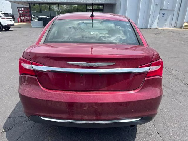 2013 Deep Cherry Red Crystal Pearlcoat Chrysler 200 LX FWD Sedan