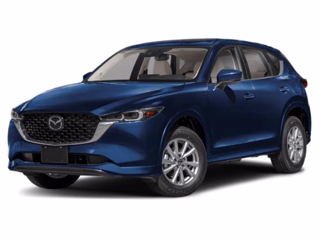 2025 Deep Crystal Blue Mica Mazda CX-5 2.5 S Preferred Package AWD SUV
