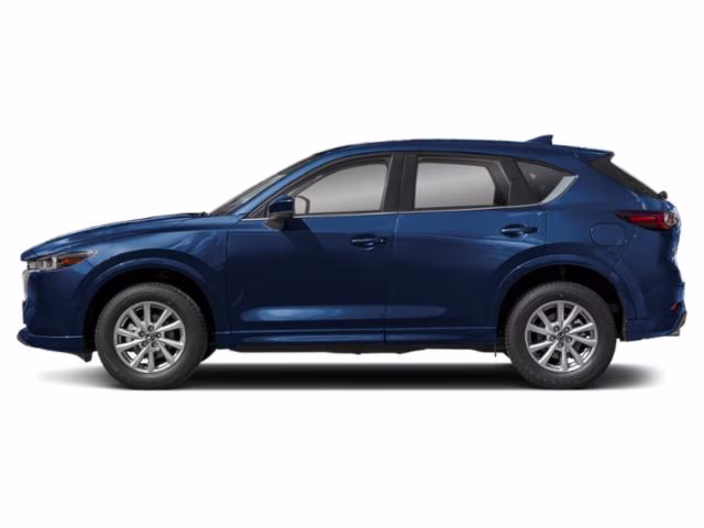 2025 Deep Crystal Blue Mica Mazda CX-5 2.5 S Preferred Package AWD SUV