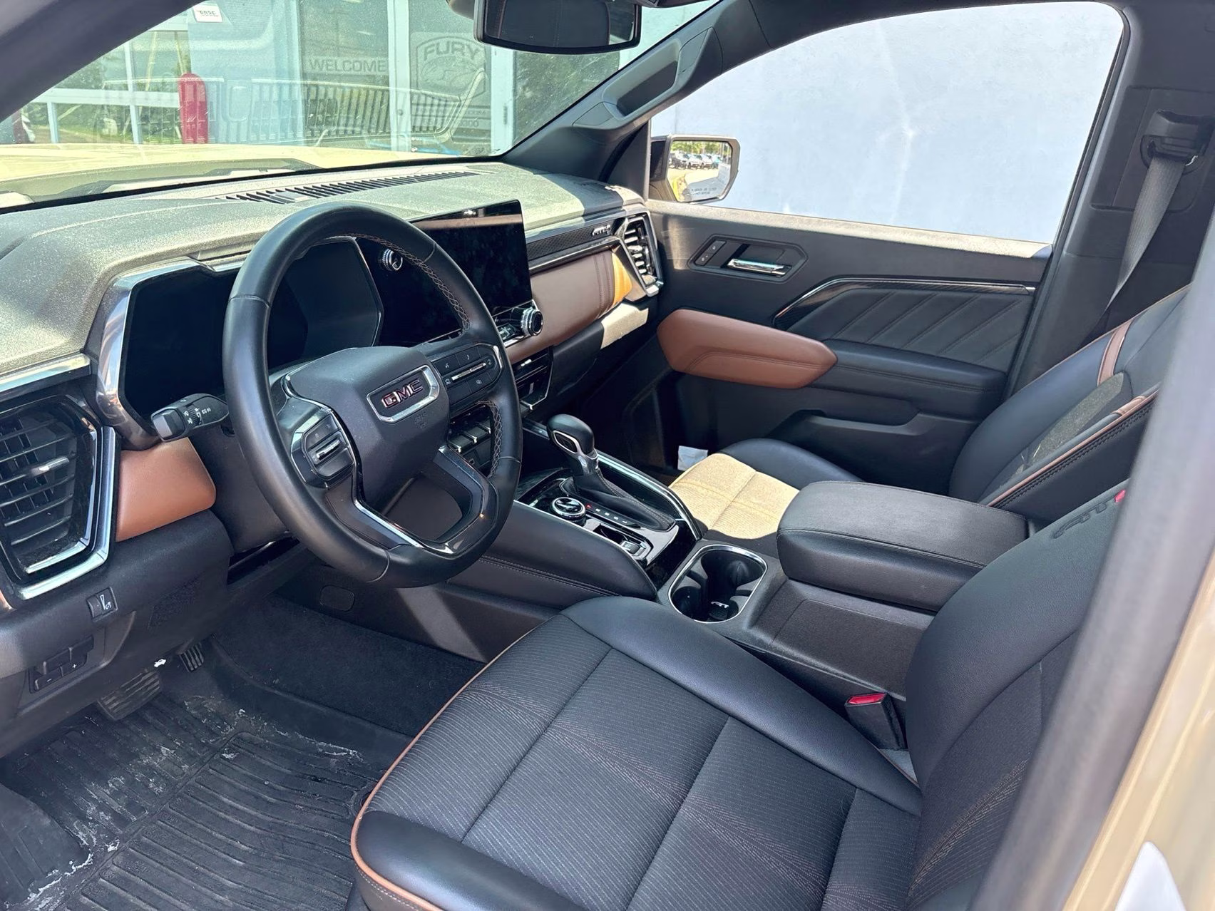 2023 Desert Sand Metallic GMC Canyon AT4 4X4 Truck