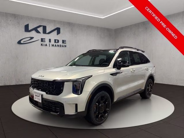 2026 Ivory Silver Kia Sorento X-Line EX AWD SUV