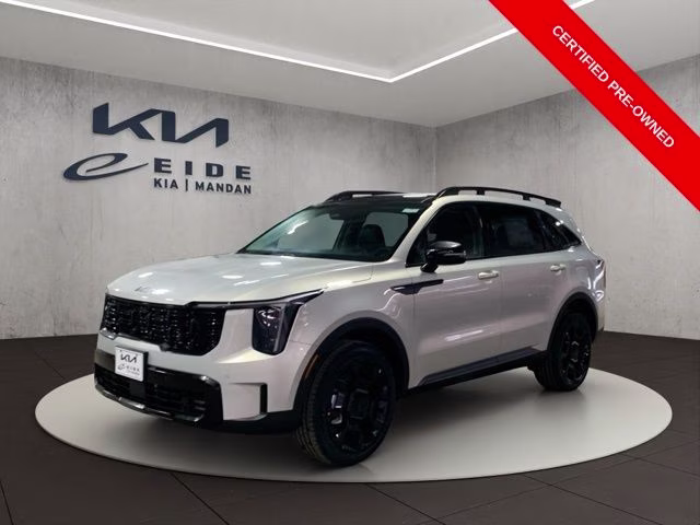 2026 Ivory Silver Kia Sorento X-Line EX AWD SUV