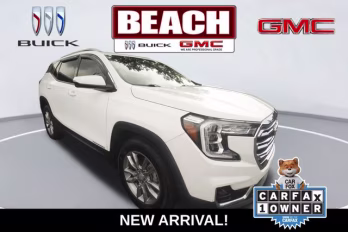 2022 Summit White GMC Terrain SLT FWD SUV
