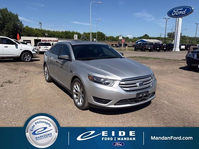2017 Silver Ford Taurus Limited AWD Sedan