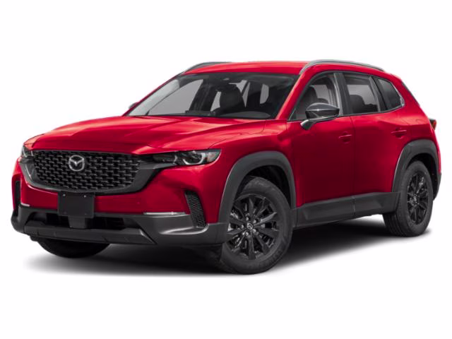 2025 Soul Red Crystal Metallic Mazda CX-50 2.5 S Preferred Package AWD SUV