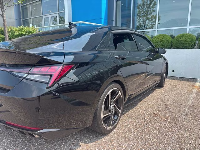 2022 Phantom Black Hyundai Elantra N Line FWD Sedan
