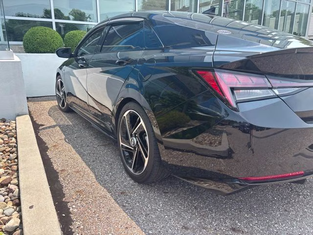 2022 Phantom Black Hyundai Elantra N Line FWD Sedan