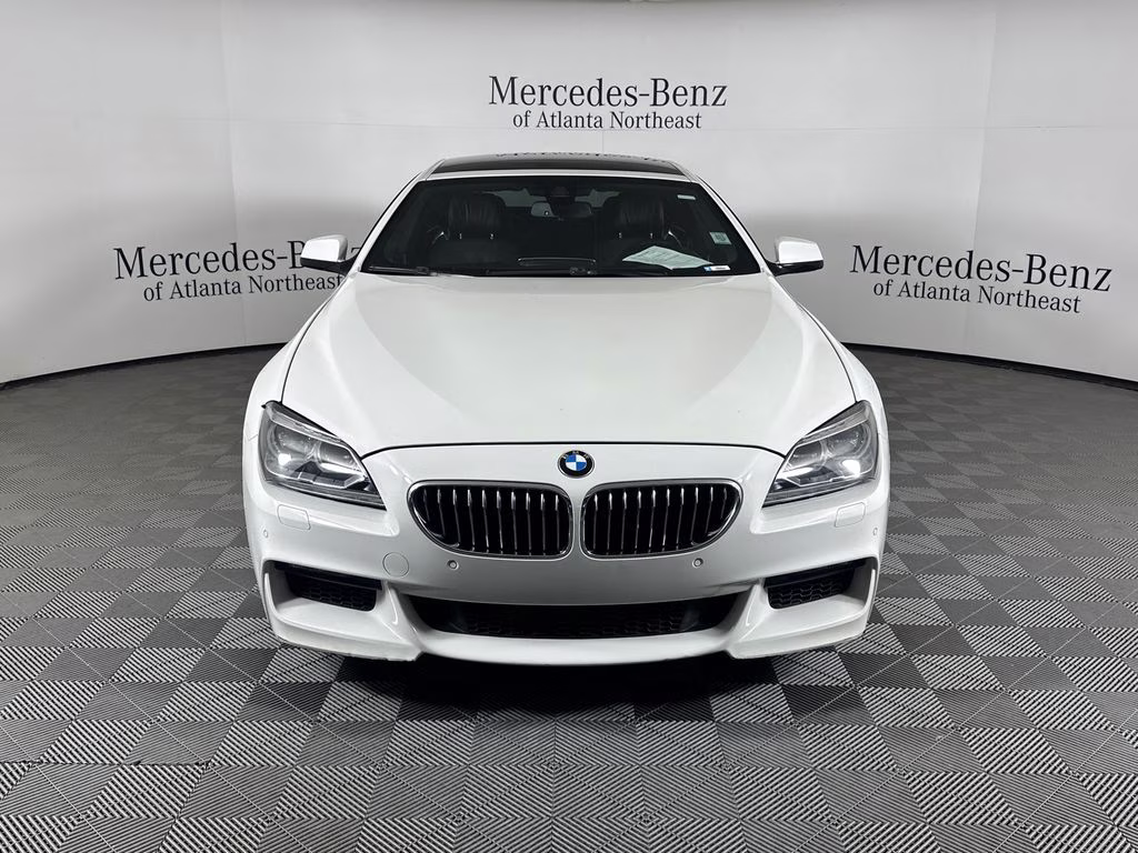2015 Alpine White BMW 6 Series 640i Gran Coupe RWD Sedan