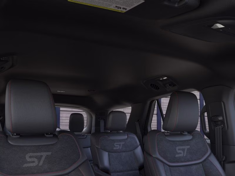2026 Star White Metallic Tri-Coat Ford Explorer ST RWD SUV