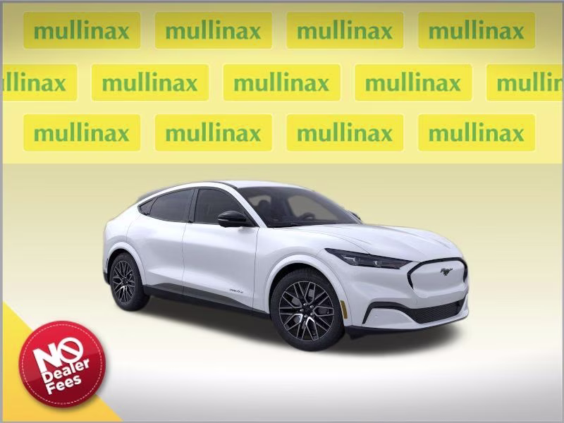 2026 Star White Metallic Tri-Coat Ford Mustang Mach-E Premium RWD SUV