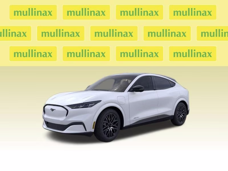2026 Star White Metallic Tri-Coat Ford Mustang Mach-E Premium RWD SUV