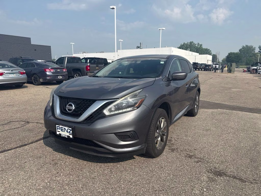 2018 Gun Metallic Nissan Murano S AWD SUV