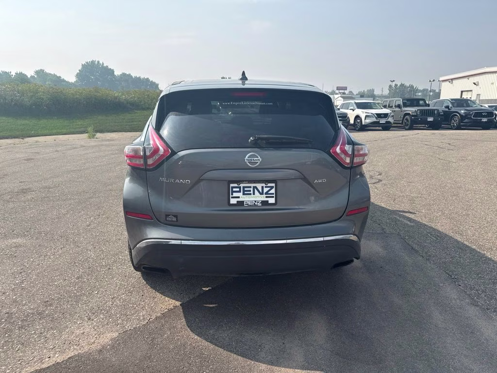 2018 Gun Metallic Nissan Murano S AWD SUV
