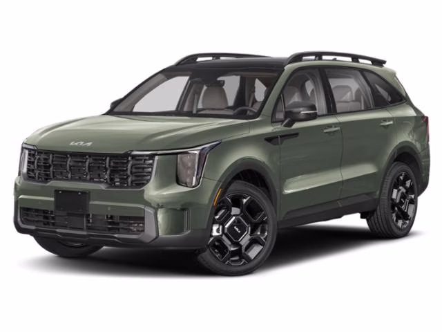 2026 Jungle Green Kia Sorento X-Line EX AWD SUV