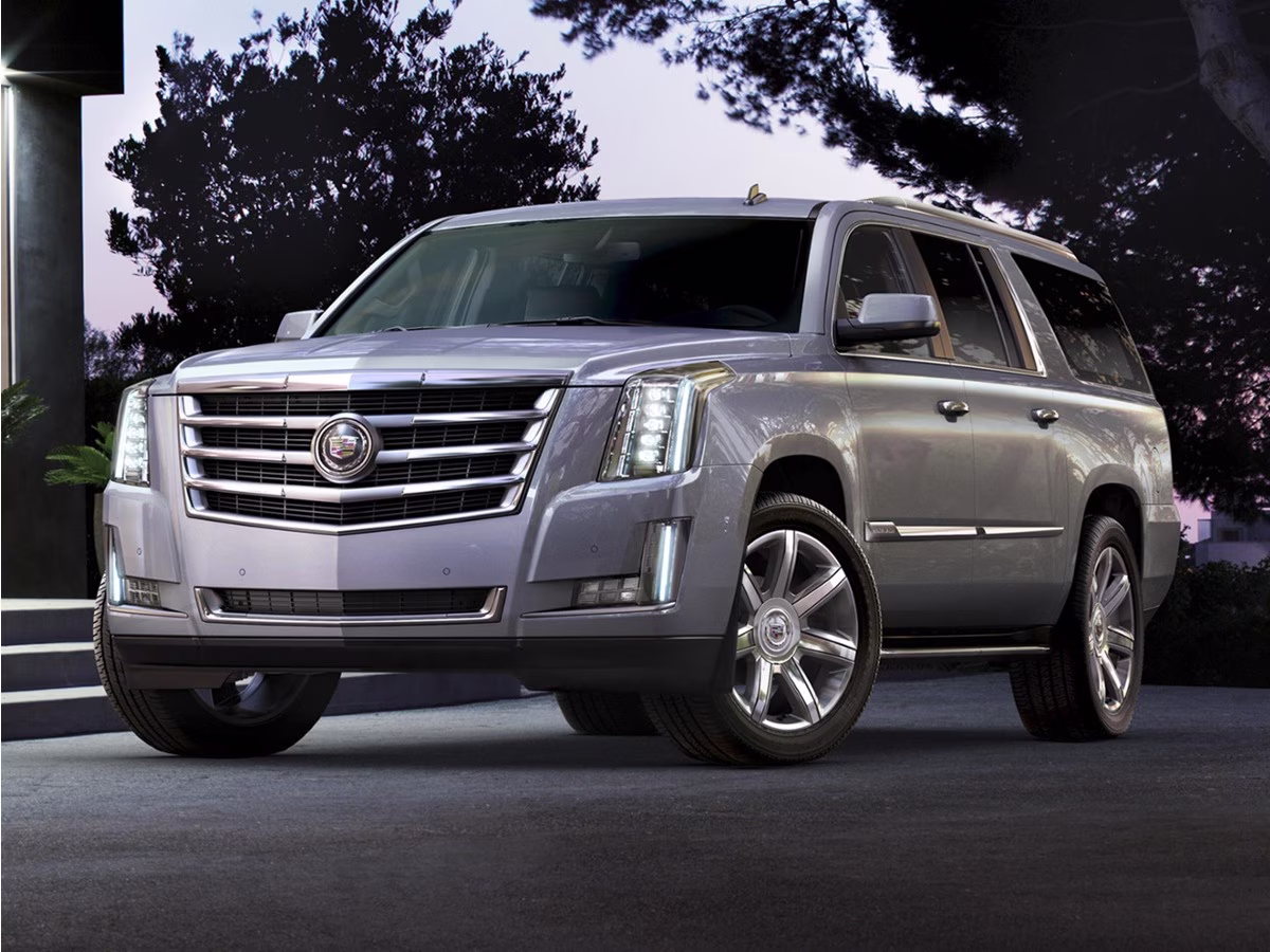 2015 Silver Coast Metallic Cadillac Escalade ESV Premium 4X4 SUV