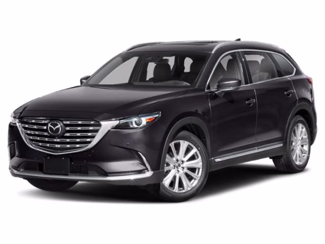 2021 Machine Gray Metallic Mazda CX-9 Signature AWD SUV