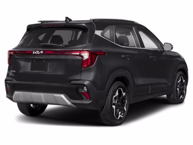2024 Fusion Black Kia Seltos EX AWD SUV