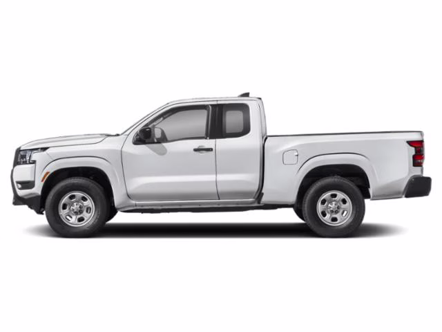 2026 Glacier White Nissan Frontier S 4X4 Truck