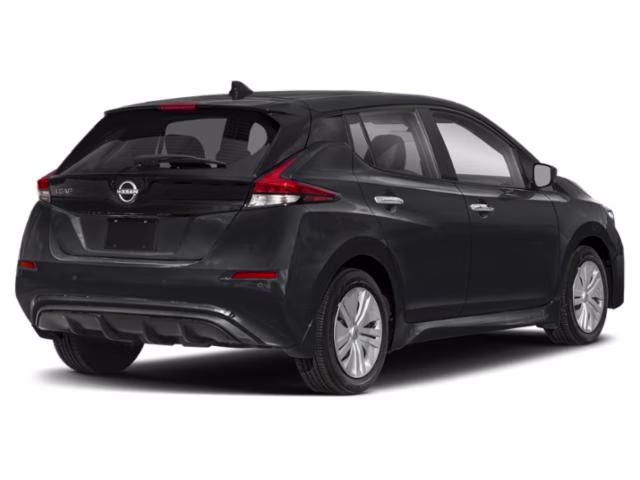 2025 Super Black Nissan Leaf S FWD Hatchback