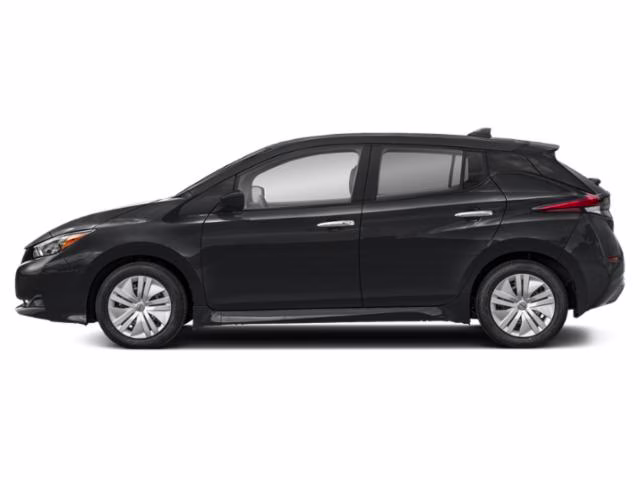 2025 Super Black Nissan Leaf S FWD Hatchback