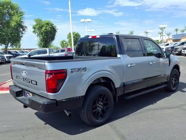 2024 Iconic Silver Metallic Ford F-150 XLT 4X4 Truck