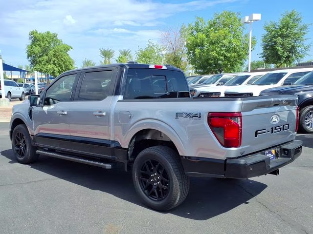 2024 Iconic Silver Metallic Ford F-150 XLT 4X4 Truck