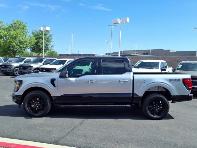 2024 Iconic Silver Metallic Ford F-150 XLT 4X4 Truck