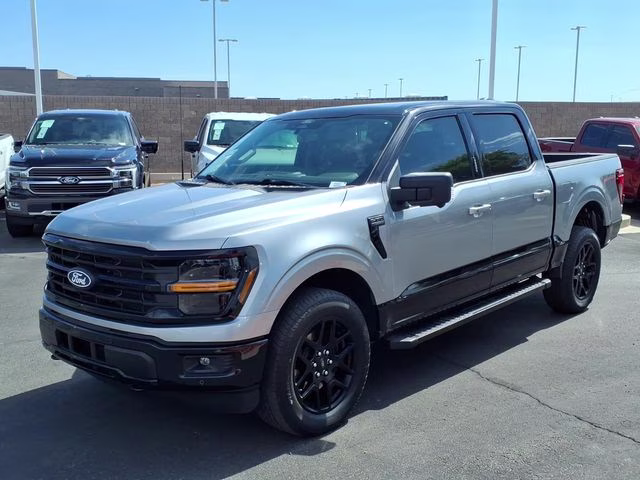 2024 Iconic Silver Metallic Ford F-150 XLT 4X4 Truck