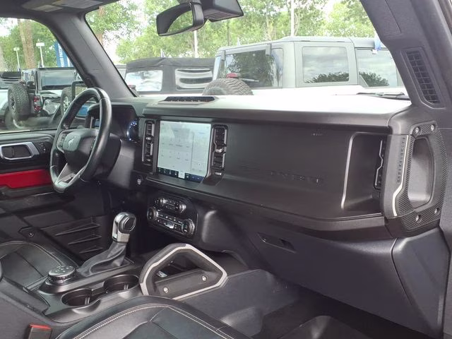 2021 Rapid Red Metallic Tinted Clearcoat Ford Bronco First Edition 4X4 SUV