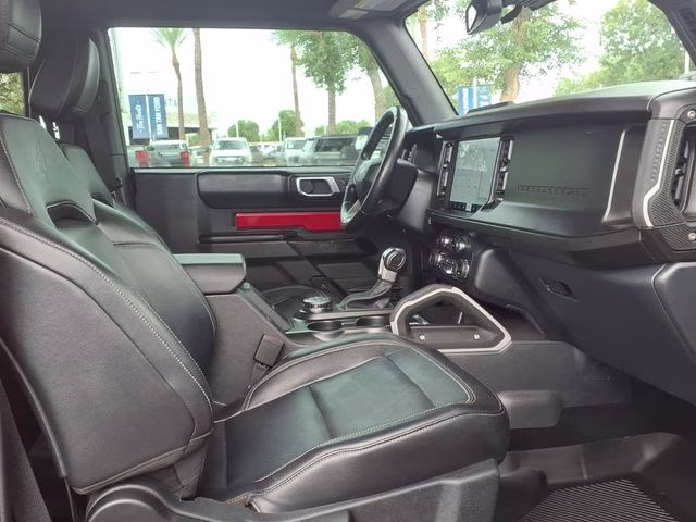 2021 Rapid Red Metallic Tinted Clearcoat Ford Bronco First Edition 4X4 SUV